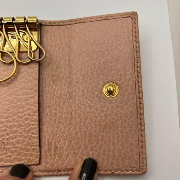 Preowned Gucci Blush Pink Key Cles - Picture 14 of 15